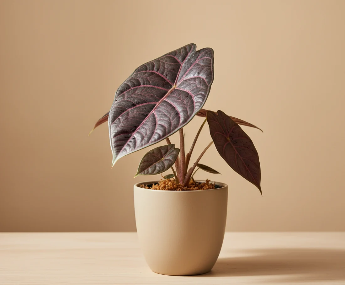 Alocasia Red Mambo (Alocasia Azlanii)