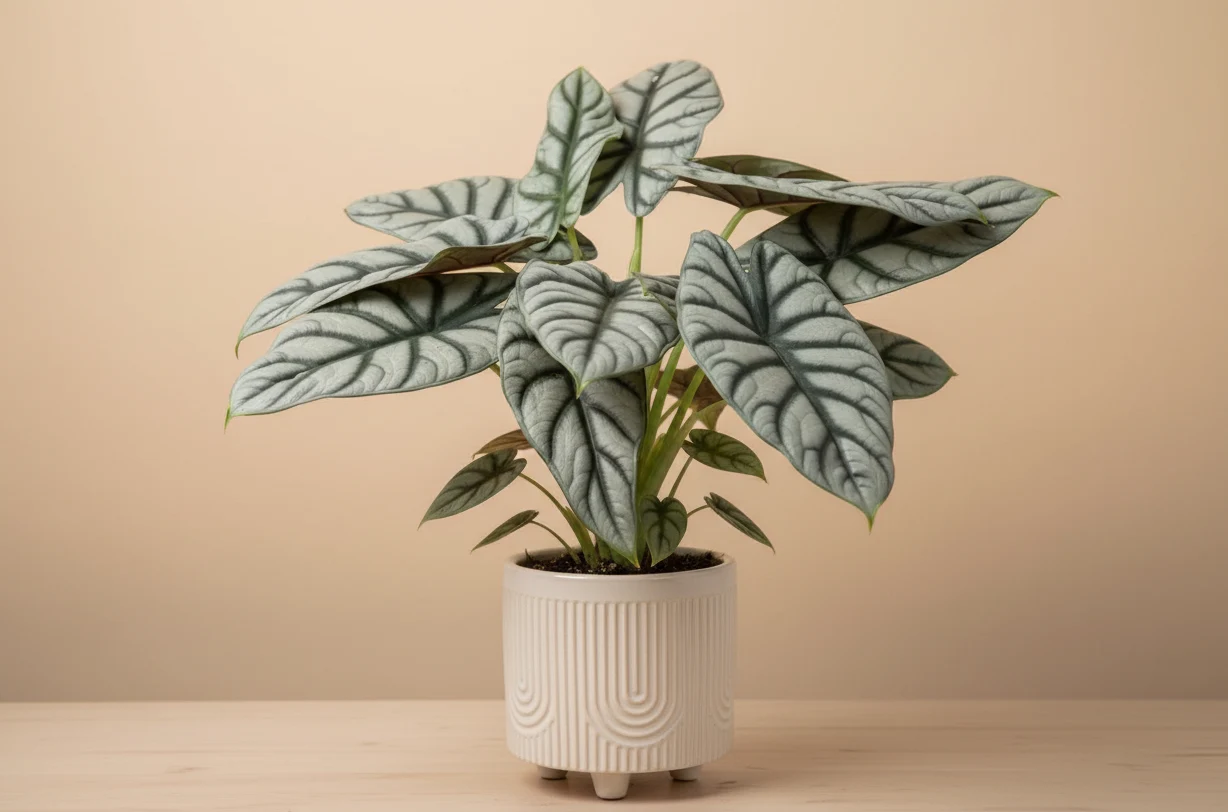 Silver Dragon Alocasia