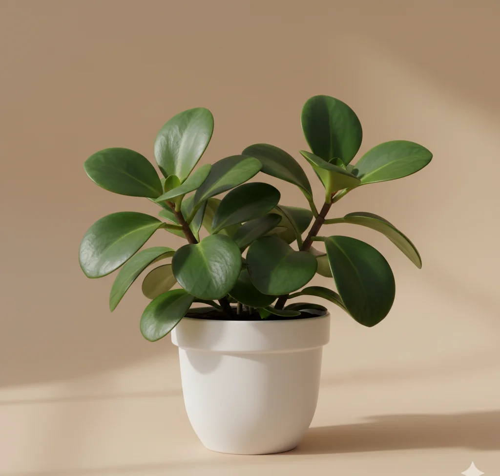 Peperomia obtusifolia (Baby Rubber Plant)