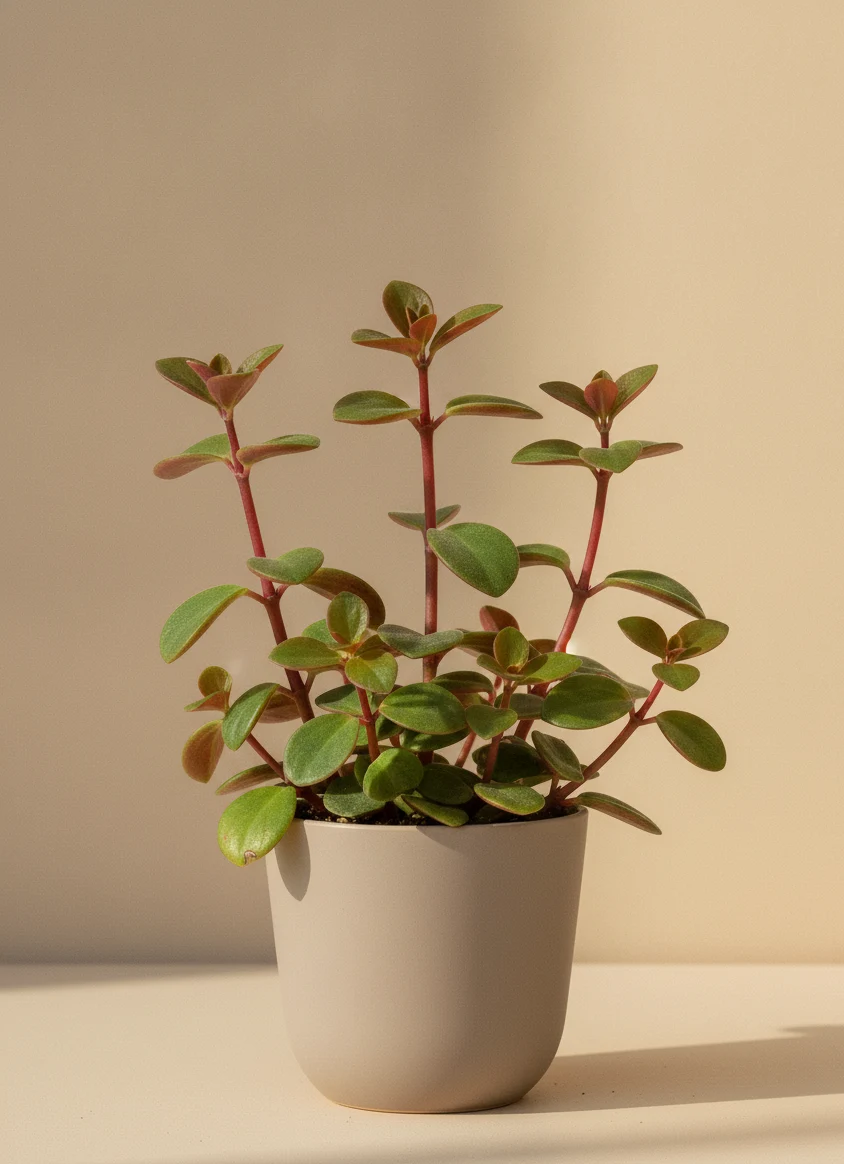 Red Log Peperomia (Péperomia Verticillé)