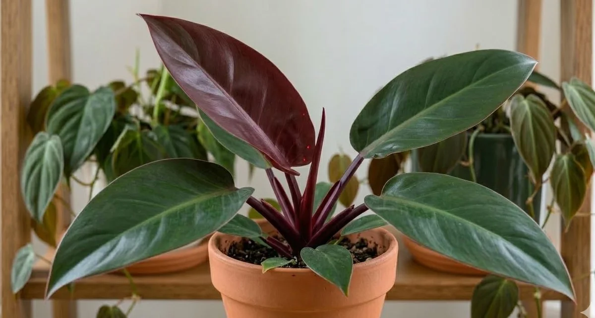 Red Congo Philodendron (Philodendron Rojo Congo)