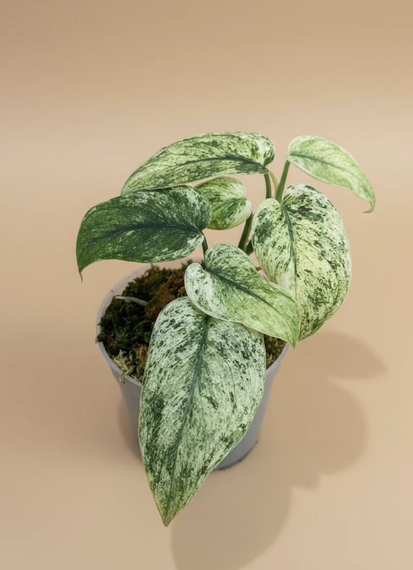 Scindapsus Jade Satin Marble Variegated