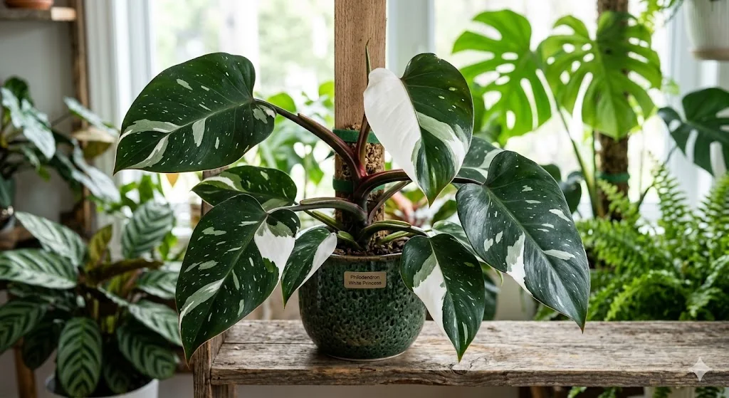White Princess Philodendron