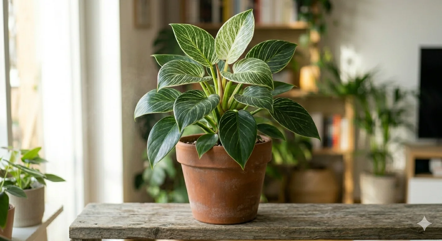 White Measure Philodendron